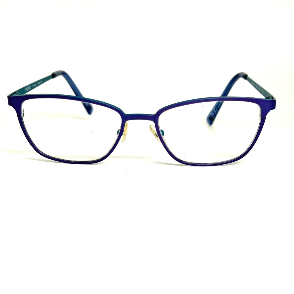 Modo 4212 Titanium Eyeglasses Lilac Teal Purple Frames 50-16-138 Designer